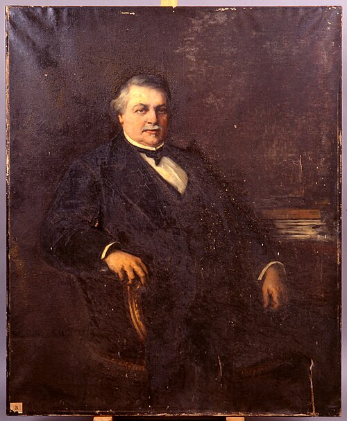 Portrait de Léon Say, 1880, Amélie Beaury-Saurel
