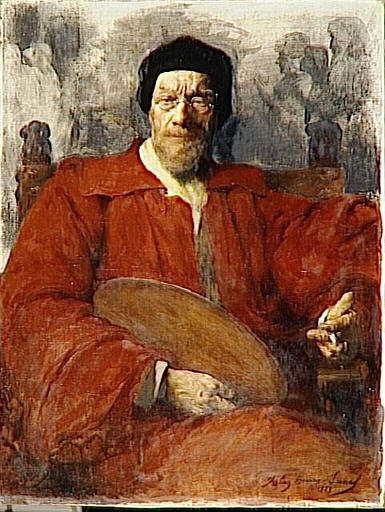 Jean-Paul Laurens, 1919, Amélie Beaury-Saurel
