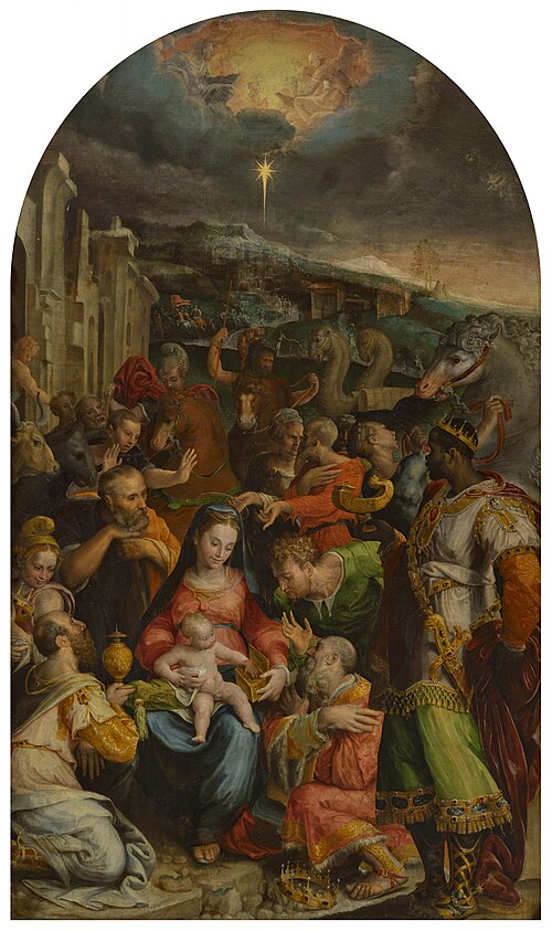 The Adoration of the Magi, 1549, Prospero Fontana