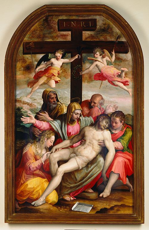 La Déposition, 1563, Prospero Fontana