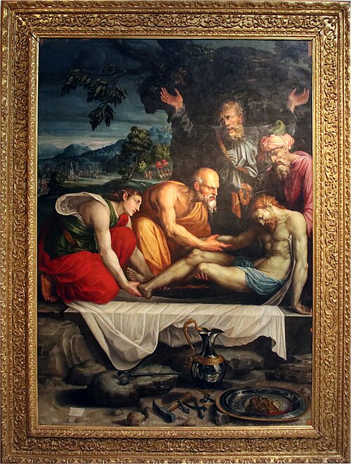 Entombment of Christ, 1548, Prospero Fontana