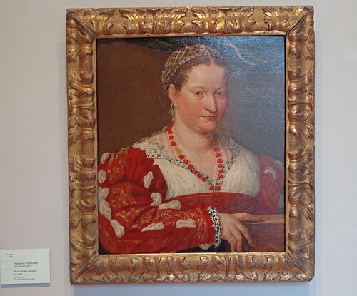 Portrait de femme, 1550, Prospero Fontana