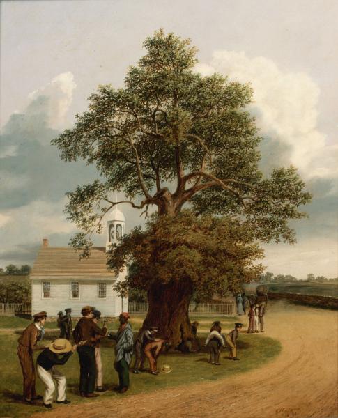 The Apostle's Oak, 1844, George Wainwright Harvey