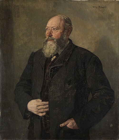 Bildnis des Bierbrauers Eisenhart, genannt "Der Mächer", 1890, Wilhelm Trübner
