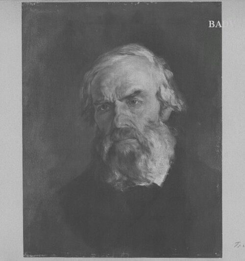 Portrait of an Old Man, 1870, Wilhelm Trübner