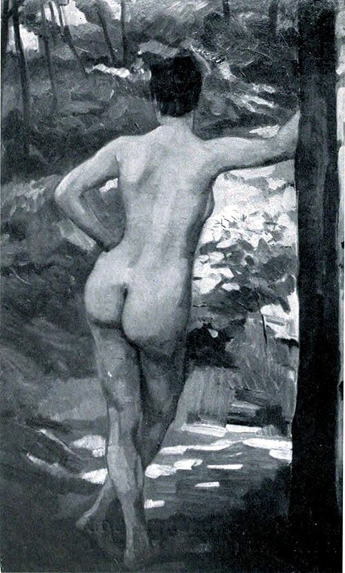 Im Liebesgarten, 1899, Wilhelm Trübner