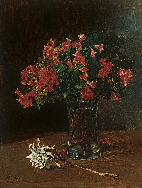 Flower Vase, , Wilhelm Trübner