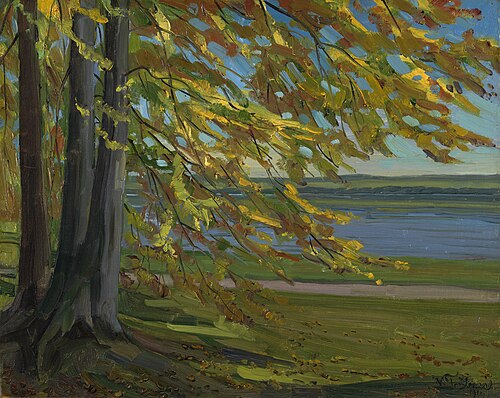 Lake Starnberger, 1911, Wilhelm Trübner