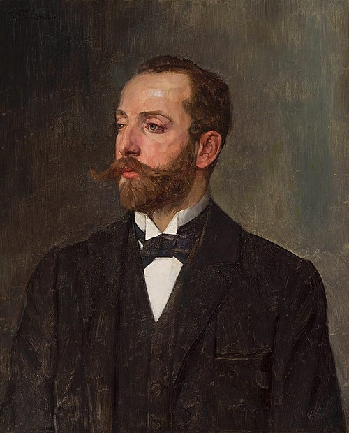 Portrait d’homme, 1900, Wilhelm Trübner
