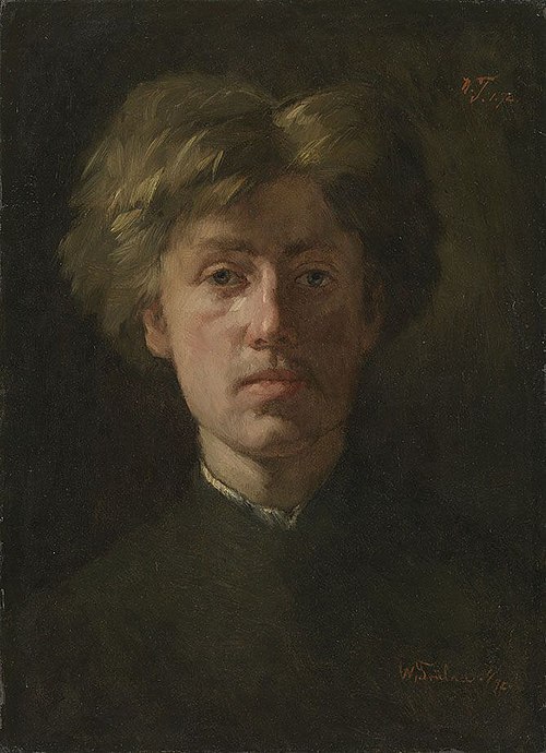 Portrait of a young man, 1872, Wilhelm Trübner