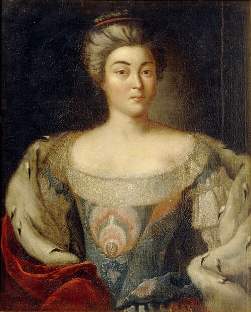 Princess Alexandra Kurakina, née Panina (1711-1786), 1730, Johann Balthasar Frankart
