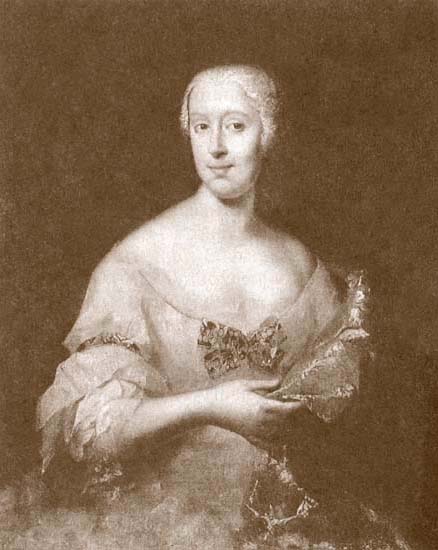 Bildnis der Gräfin A. Osterman, , Johann Balthasar Frankart