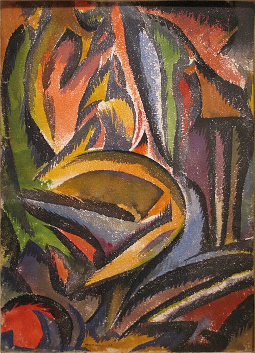 Landscape (Paysage Fauve), 1913, Man Ray