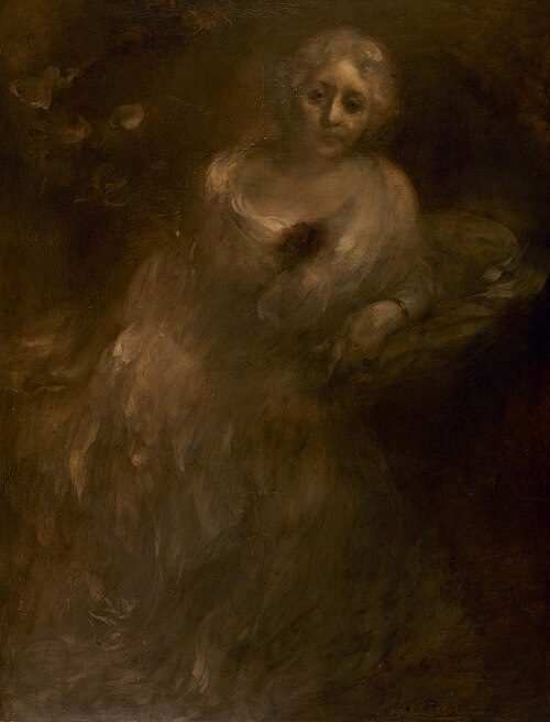 Portrait de Madame Aline Ménard-Dorian, 1905, Eugène Carrière