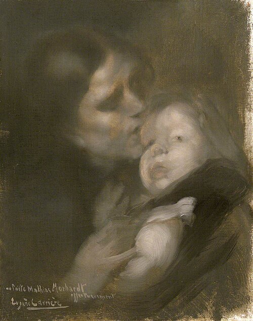 Mother and Child, 1890, Eugène Carrière