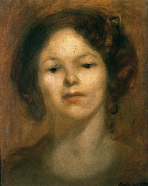 Head of a Woman, , Eugène Carrière