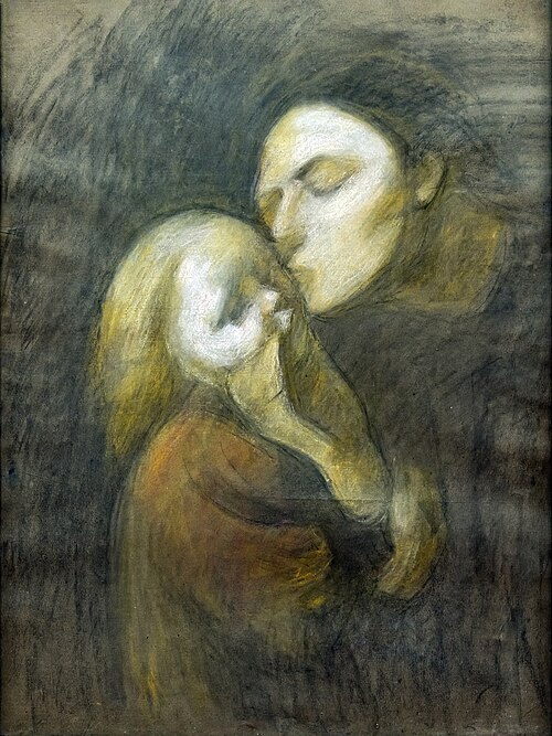 Maternity, 1892, Eugène Carrière