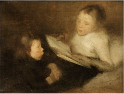 A Nice Tale, 1800, Eugène Carrière