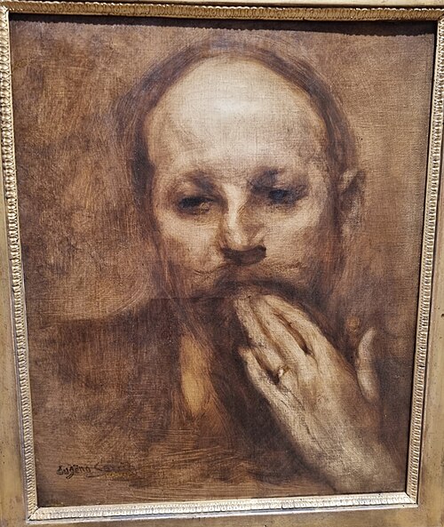 Portrait du docteur Léon Gorodiche, 1902, Eugène Carrière