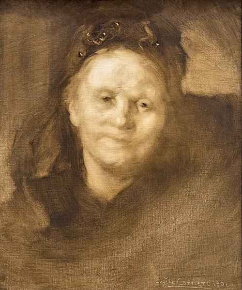 Portrait de Madame Auguste Bonheur, 1901, Eugène Carrière