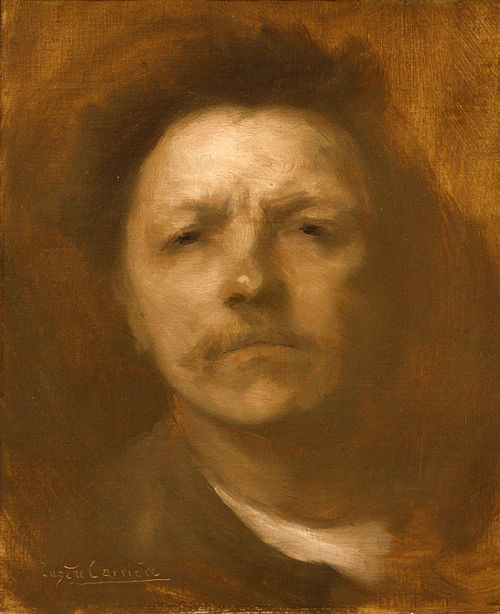 Self-Portrait, 1893, Eugène Carrière