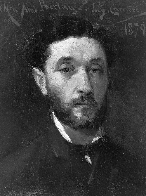 Portrait of a Man, 1879, Eugène Carrière