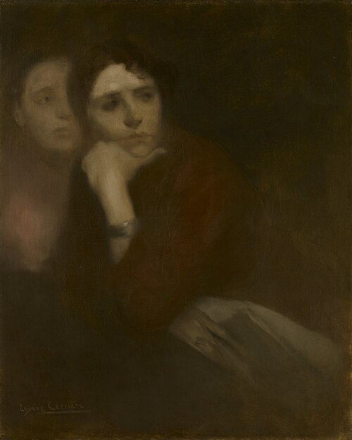 Two Women, 1895, Eugène Carrière