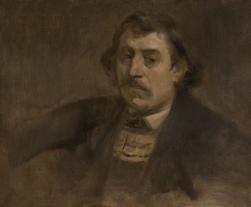 Portrait of Paul Gauguin, 1891, Eugène Carrière