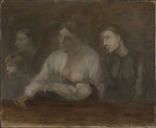 A Family, 1893, Eugène Carrière