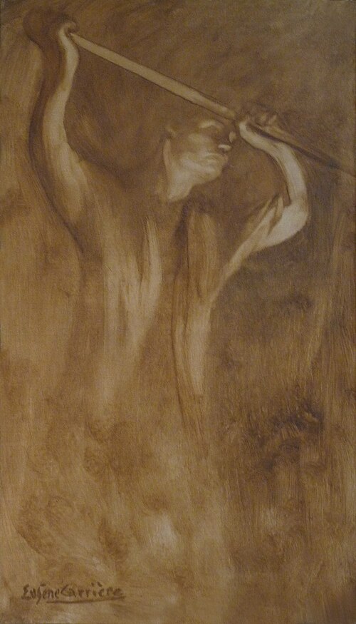 Le Fondeur, 1900, Eugène Carrière
