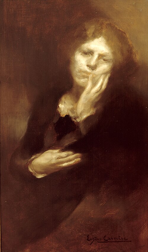 Fantine abandonnée, 1903, Eugène Carrière