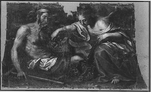 Allegorie auf die Mildtätigkeit, 1662, Antonio Domenico Triva