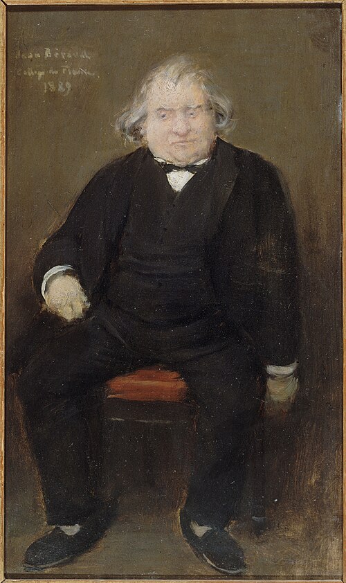 Portrait d'Ernest Renan (1823-1892), philosophe, 1889, Jean Béraud