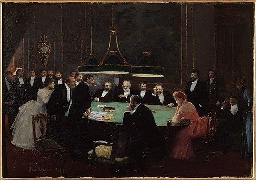 La salle de jeu, 1889, Jean Béraud