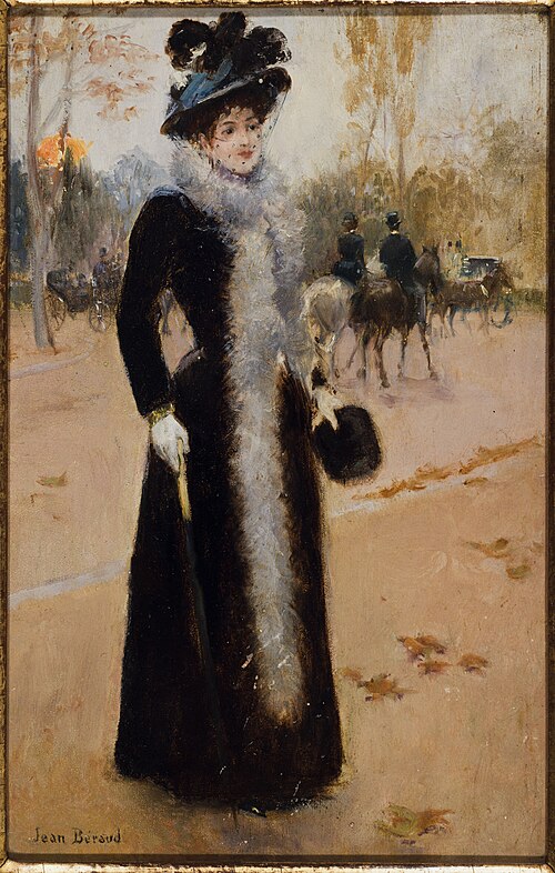 Parisienne au Bois, 1890, Jean Béraud