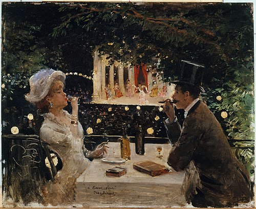 Dîner aux Ambassadeurs, 1880, Jean Béraud