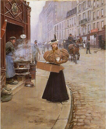 Le Marchand de marrons, 1935, Jean Béraud