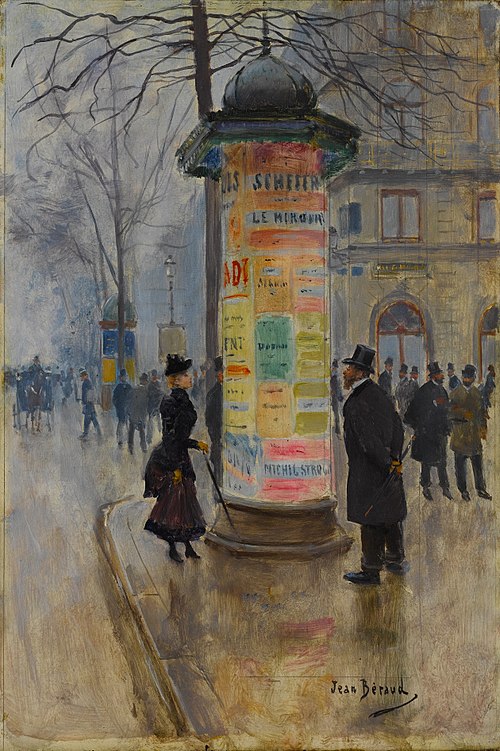 Parisian Street Scene, 1885, Jean Béraud