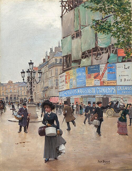 Paris, rue du Havre, 1882, Jean Béraud