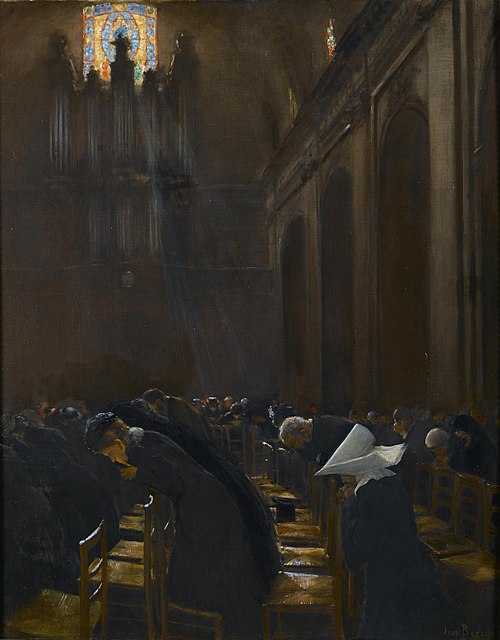 The Elevation of the Host, 1890, Jean Béraud