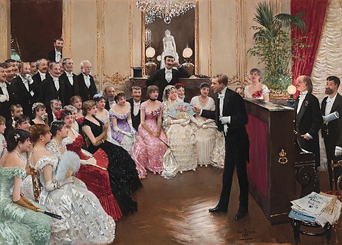 Le Monologue, 1882, Jean Béraud