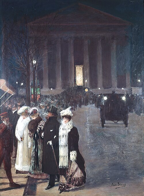 rue Royale, le soir de Noël, , Jean Béraud