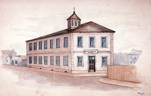 La British Canadian School, 1893, John Hugh Ross