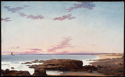 View of Coffin's Beach, 1862, Fitz Henry Lane
