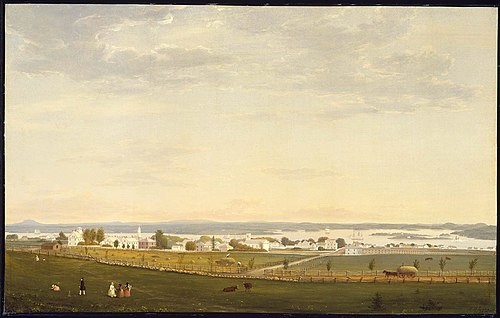 Castine, Maine, 1856, Fitz Henry Lane