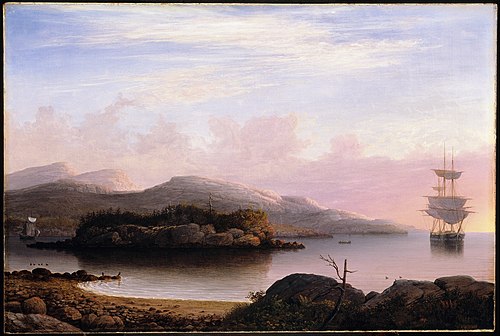 Off Mount Desert Island, 1856, Fitz Henry Lane