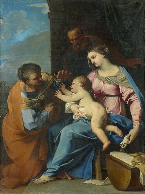 Sainte Famille, 1650, Raffaello Vanni