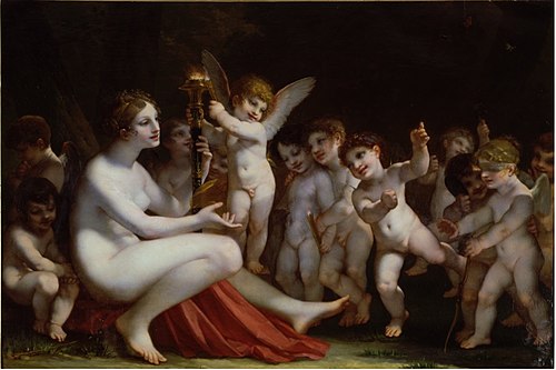 Le Flambeau de Vénus, 1808, Constance Mayer