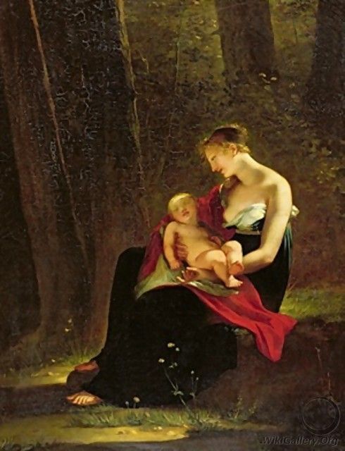 L'Heureuse Mère, 1810, Constance Mayer