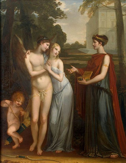 Le Mépris des richesses, ou l'Innocence entre l'Amour et la Fortune, 1804, Constance Mayer